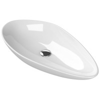 OVALI keramické umyvadlo 74x38,5cm, bílá OVALI keramické umyvadlo 74x38,5cm, bílá
