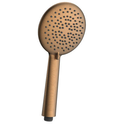 Ruční masážní sprcha, 5 režimů sprchování, silikon trysky, průměr 120mm, ABS/měď mat Ruční masážní sprcha, 5 režimů sprchování, silikon trysky, průměr 120mm, ABS/měď mat