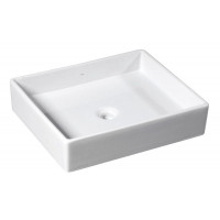 PURITY keramické umyvadlo 50x42cm, na desku PURITY keramické umyvadlo 50x42cm, na desku