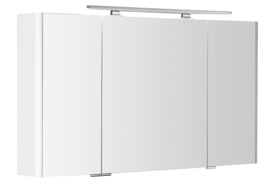 LUCIE galerka s LED osvětlením, 126x70x17cm, bílá LUCIE galerka s LED osvětlením, 126x70x17cm, bílá