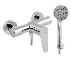 Sprchová nástěnná baterie Titania Fresh ECO, 150 mm, chrom