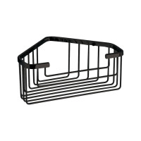 SMART rohová police do sprchy, 200x80x151mm, černá mat SMART rohová police do sprchy, 200x80x151mm, černá mat