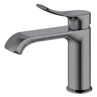 SUGA stojánková umyvadlová baterie bez výpusti, gun metal SUGA stojánková umyvadlová baterie bez výpusti, gun metal
