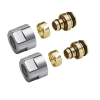 Svěrné šroubení 1/2" pro Alupex 16mm, chrom Svěrné šroubení 1/2" pro Alupex 16mm, chrom