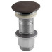 Umyvadlová výpust 5/4“, click-clack, betonová zátka, 10-80mm, tmavě hnědá Umyvadlová výpust 5/4“, click-clack, betonová zátka, 10-80mm, tmavě hnědá