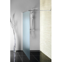 WALK-IN zástěna jednodílná k instalaci na zeď, 900x1900 mm, sklo brick WALK-IN zástěna jednodílná k instalaci na zeď, 900x1900 mm, sklo brick