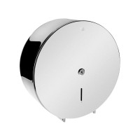 Zásobník na toaletní papír max. Ø 30cm, 325x310x128mm, nerez lesk Zásobník na toaletní papír max. Ø 30cm, 325x310x128mm, nerez lesk