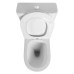 INFINITY WC kombi, Rimless, spodní/zadní odpad, bílá INFINITY WC kombi, Rimless, spodní/zadní odpad, bílá