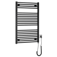DIRECT-E elektrické otopné těleso rovné 600x960 mm, 400 W, černá DIRECT-E elektrické otopné těleso rovné 600x960 mm, 400 W, černá