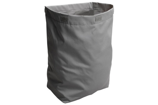 Látkový koš na prádlo 310x570x230mm, suchý zip, šedá Látkový koš na prádlo 310x570x230mm, suchý zip, šedá