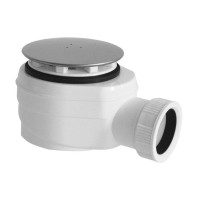 Vaničkový sifon, průměr otvoru 60 mm, DN40, krytka chrom Vaničkový sifon, průměr otvoru 60 mm, DN40, krytka chrom