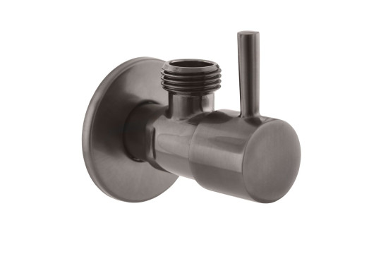 Rohový ventil s keramickým vrškem 1/2"x3/8", gun metal Rohový ventil s keramickým vrškem 1/2"x3/8", gun metal